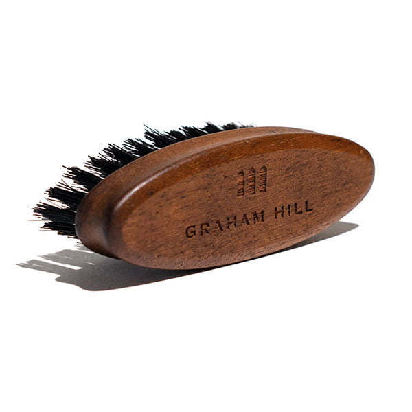 Graham Hill Walnut Wood Beard Brush