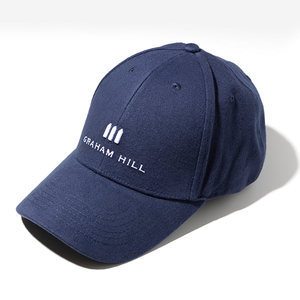 GRAHAM HILL Cap in blue with white logo